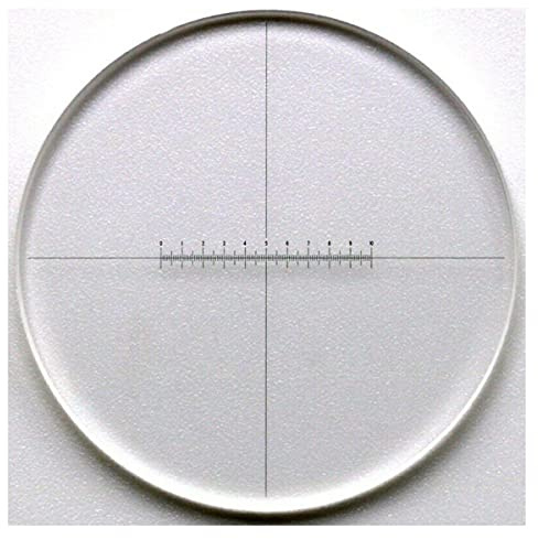 Microscope Eyepiece Graticule Measuring Glass Or Micrometer For Microscopes(21mm)