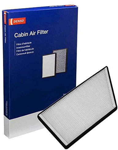 DENSO Filtro de Habitáculo de Partículas (DCF493P) Filtro de polen multicapa con cámara de retención, bloquea las partículas nocivas antes de que accedan al interior del vehículo. Producto calidad OE