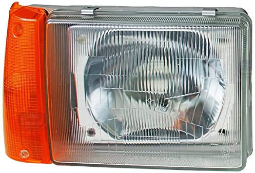 Generico Faro anteriore destro (lato passeggeri) Specifico per Panda 4x4 modello 141 prodotte dal 1986 al 2003 Fanale luce anteriore auto Regolazione fari modello elettrico - 34400/1
