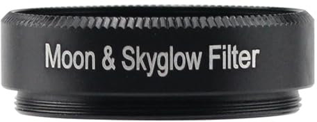 Mondfilter, 3,25 cm (1,25 Zoll), Glas, passend für astronomische Okulare Fotografie Planeten, verbesserte Auflösung, Okularfilter zur Verbesserung der Auflösung im Planeten
