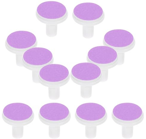 Healeved 12stücke Teiliges Elektrischer Nageltrimmer-ersatzköpfe Für Sichere Und Sanfte Nagelpflege Langlebige Schleifköpfe Aus Hochwertigem Und Schleifpapier Für Zarte Kinderhände