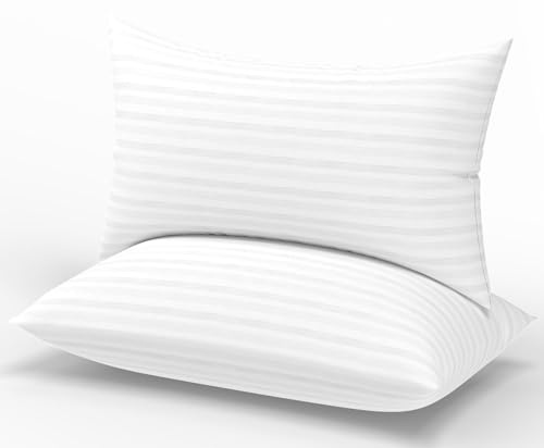 Favocama Pillows 2 Pack King Size, Hotel Quality Pillows for Sleeping, Bed Pillows 2 Pack for Back, Stomach or Side Sleepers 20x36 inch