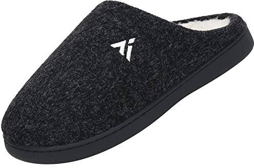 Mishansha Pantofole in Memory Foam per Uomo Donna Antiscivolo Ciabatte Invernali Taglia 36-49 EU