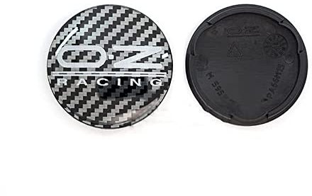 WOAFEY Nabendeckel 4 STÜCKE 52mm für OZ Racing M595 Car Rad Center Hub Cap Auto Styling Felgen Abdeckung Badge Emblem Aufkleber Radnabenkappen,C