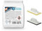 1A Kristallfuge 2.0 5kg + 2x Sanitär Silikon 310ml – perfekte Fugenabdichtung für Küche und Bad - Kristallfuge für robuste Fugen, Sanitär Silikon für wasserdichte, elastische Versiegelung, silbergrau