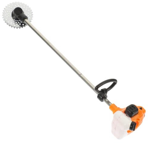 Gogogmee Miniatur Rasenmäher Modell PVC Garten Deko Für Puppenhaus Realistisches Mini Gartengerät Zubehör Für Mikrolandschaften Und Kreative Spielwelten