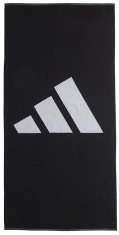 adidas Towel Duschtuch (Black, 50 x 100 cm)