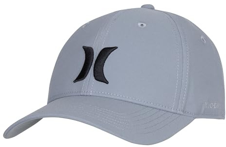 Hurley Boys' Baseball Hat, Cool Grey/Black