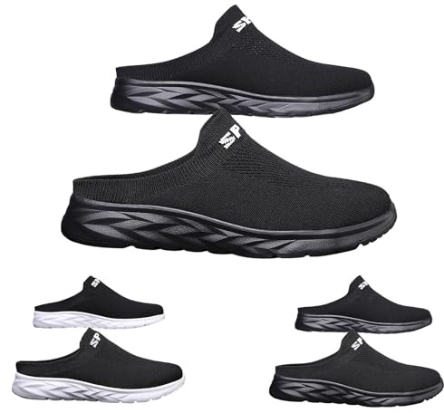 YIzdegg ortopediska skor dam sommarskor bekväma nätpromenadskor lätta andningsbara sportsandaler halkfria sneakers breda fötter glide hälsosko bekväma fötter utomhussandaler
