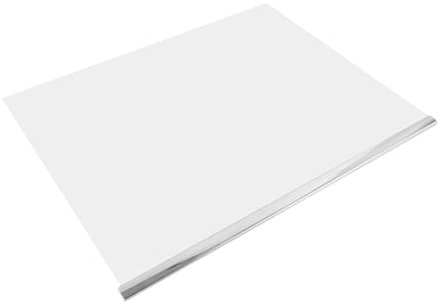 HOMSFOU Divisorio in vetro temperato per frigorifero da cucina mensola divisoria vassoio inserto frigorifero in vetro per mensola di ricambio per la conservazione