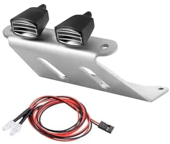 GTVNPOA Rc Front Rear Bumpers For Tamiya CW-01 RC Car Front Bumper Guard Lunch Box Midnight Pumpkin Blackfoot Metal Front Bumper Replace Upgrade Parts