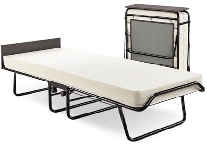 JAY-BE Visitor Folding Bed with Contract Mattress, Single