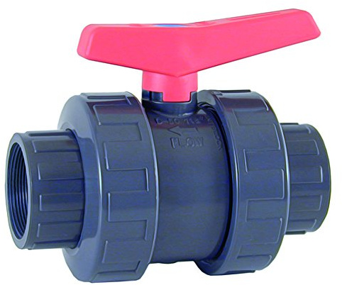 Válvula Cepex Astral Bola D-63-2 (DN-50) PVC PN-10 para encolar. Cod. 02503