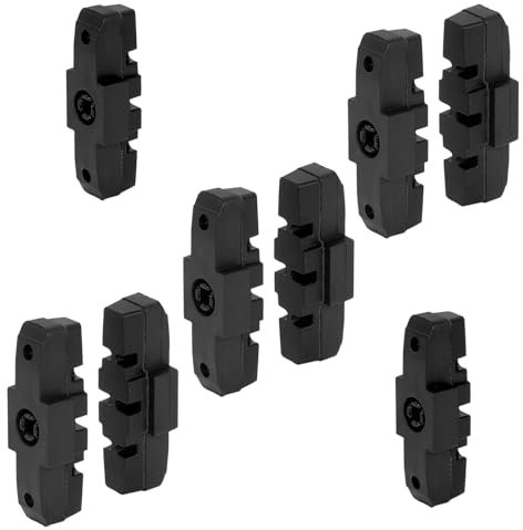 8Pcs Bremsschuhe für Magura Fahrrad Bremsbeläge Hydraulische Bremsen Bremsbeläge Hohe Leistung Langlebig für Magura HS11/ HS22/ HS24/ HS33/ HS66