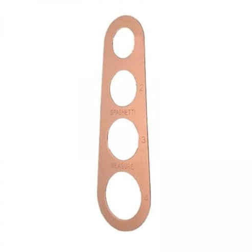 DimyFew 3x Strumento di Misurazione Degli Spaghetti in Acciaio Inossidabile, Accessorio Da Cucina, Strumento di Misurazione Della Pasta per Spaghetti, Strumen