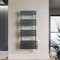 ELEGANT 600W Smart WiFi Thermostatic Bathroom Heated Towel Rail, Vertical Wall-Mounted Electric Radiator with Timer & LCD Display, Energy Efficient, Anthracite 1250 x 500mm