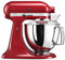 KitchenAid Küchenmaschine I Artisan I Kippbarem Food Processor I Teigknetmaschine mit 5 Zubehör | 2 Schüsseln aus Edelstahl | 4.8 L | Empire Rot