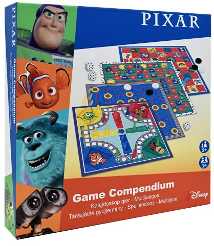 Disney | Pixar Game Compendium | 4 x Game Boards | Full Instructions Supplied | Ages 5+ |