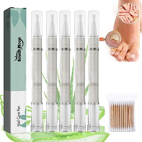 Health Nail Care Pen, Nail Care Pen, Nail Care Quick and Effective for Nails & Toenails (5 Pcs)