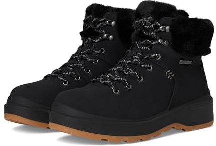 Skechers Dam Park City ankelstövel, Svart/Svart, 38 EU