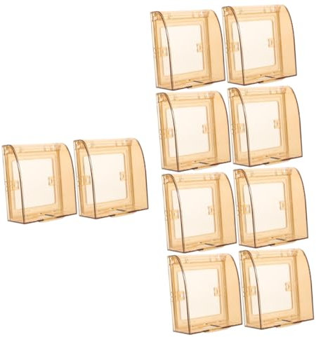 ibasenice 10pièces Couvre-prise Garçon Fille Murale Sécurisée Pour Garçon Fille Cache Prise Électrique Amovible Accessoire De Sécurité Pour Garçons Et Filles Installation Facile Et