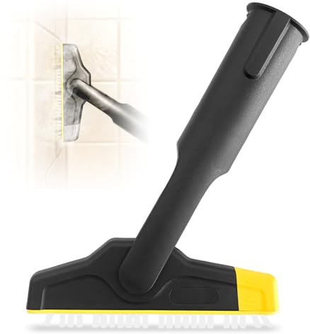 Nettoyeur vapeur pour Kärcher - Brosse à joints XXL avec articulation flexible et rangée de brosses interchangeables - Accessoire d'origine pour Kärcher - Nettoyage hygiénique des joints de carrelage