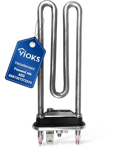 Vioks värmestav Tvättmaskin 1750W 230V Ersättning för AEG 8581327372315