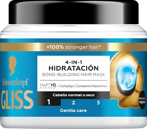 Gliss Split Hair Miracle Mascarilla para pelo abierto y encrespado, 400 ml