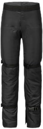 Vilgftyiet Grembiule protettivo per motosega per uomini e donne, con cintura regolabile e cinghie per le gambe, in poliestere 1000D, abbigliamento di sicurezza in rosso o nero, taglia M
