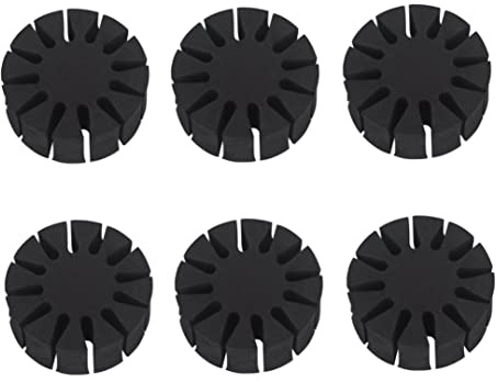 Hotainoys Estante Redondo para Flechas de Espuma EVA, Separador de Flechas para Tiro con Arco, Soporte de protección, Accesorio de Tiro con Arco, Soporte Separador de 6 uds.