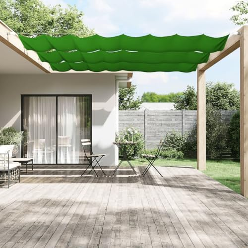 Genérico Toldo Vertical Verde Claro 100x420 cm Tela Oxford, Sombrillas Verde