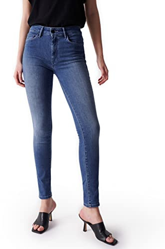Vaqueros Salsa Jeans Push Up Destiny Azul - W28/L30