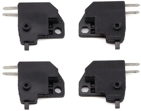 MCHNIC 4x Bremslichtschalter Schalter rechts links für die meisten 50/125/150 cm3 China Roller Motorrädern REX Baotian Benzhou Jinlun Jonway AGM