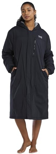 TYR Parka tecnico unisex adulto, nero, M