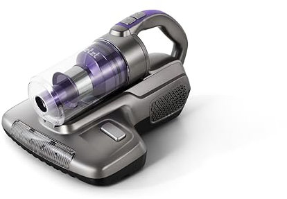 Jetzt-J7 Milbensauger für matratzen mit UV-Licht und Vibration,400W Matratzen Staubsauger 15 KPa Saugleistung,Entfernt 99,9% Allergene von Betten, Sofas, Tierhaare,Hepa-Filter,5m Kabel