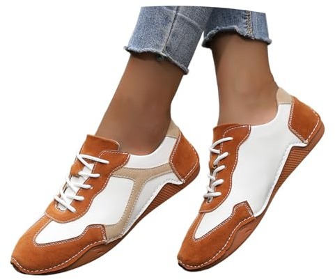 Nuqqichongtian Zapatillas de correr para hombre, zapatos descalzos para hombre, de piel, impermeables, parte superior baja, botas chukka, senderismo, caminatas, ligeras, antideslizantes, color marrón