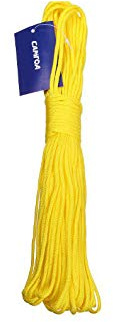 LanGuShi LGJ0317 100ft 550lb Undestroyable Nylon Braid 7 Strands Cores Rope Parachute Climbing Slings Rope Lanyard Multifunction (Color : Yellow)