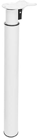 EEUK Tischbein klappbar teleskop, tischbeine höhenverstellbar 70-120 cm Push-Pull Lift Esstische Schrankbeine Metall Frühstücksbar Arbeitsplatte Stützbein Rv KlappfüßE(Color:Weiß)