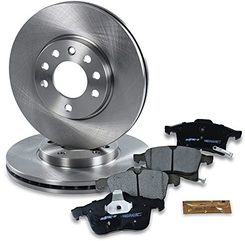 ATEC Germany Set freni asse anteriore incl. dischi freno Ø 280 mm ventilati + pastiglie freno anteriori Compatibile con OPEL ASTRA H, COMBO, CORSA C (X01), MERIVA A, MERIVA B (S10), ZAFIRA B (A05)