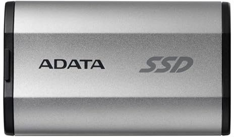 ADATA 1000 GB SD810 External SSD Durable, Black, SD810-1000G-CBK