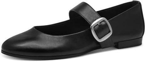 Tamaris Ballerina Damen Elegant schwarz,EU 40