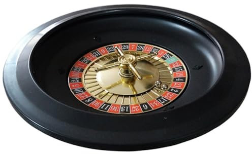 Lpitoy 10-Zoll-Roulette-Spiel Für Bar-Party-brettspiel, Kompaktes Roulette-trinkspiel, Roulette-Rad-Spiel