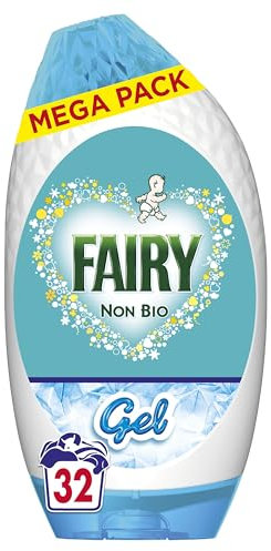 Fairy Non Bio Laundry Detergent Gel, 32 Washes 1.056 L, Voted Number 1 For Sensitive Skin