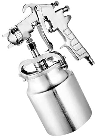 Lurrose 1pezzi Spruzzatore Pneumatico Per Vernice Con Alta Pressione Aerografo Professionale Per Pittura Auto Mobili E Attrezzature Controllo Fluido E Aria Basso Overspray E Atomizzazione Fina