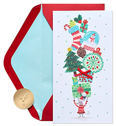 Papyrus Christmas Card (Sending A Little Merry Your Way)