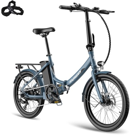 Fafrees F20 Light [Offiell] Herrar e-cykel hopfällbar cykel 36 V 14,5 AH-batteri för räckvidd 55–110 km, E-cykel kvinnor Ebike 250 W 120 kg elcykel max. 25 km/h, cykel, vikbar mountainbike