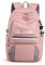 FANDARE Zaino Casual Zainetti Ragazza Zaini Scuola Cartella Ragazzo zaino per bambini Borsa da scuola Zainetto Borse a Zaino Zainetti Scuola per Studenti All'aperto Viaggio Daypacks Rosa