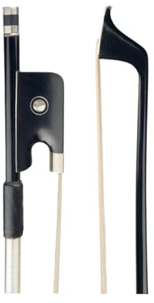 Cellobogen in 4/4-Größe, Carbonfaser-Bogen, Cello-Bogen in voller Größe, echtes Rosshaar, Ebenholz, perfekte Leistung, schnelle Reaktion