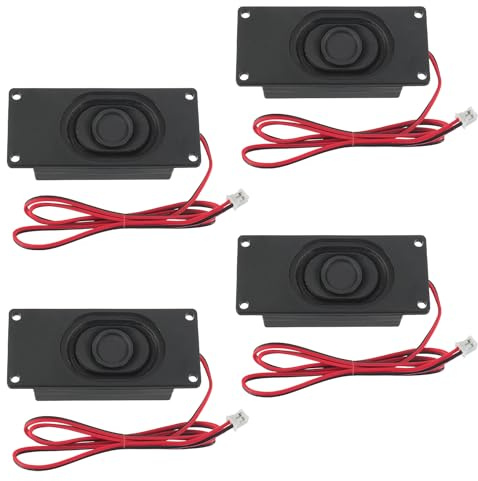 HUAREW Lautsprecher 3 Watt 8 Ohm Lautsprecher 3 W 8 Ohm JST-PH2.0 Schnittstelle für Arduino Motherboard-elektronische DIY Projekte und LCD TV Monitore (4 Stück)