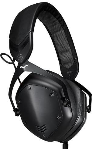 V-Moda M-10 | Streamlined Over-Ear DJ Headphones | Tuned for DJs & Beat-Driven Music | Deep Bass with High-End Clarity | Memory Foam Cushions for Long Performance | Durable Closed-Back Design | Black